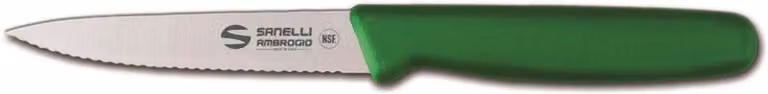 Spelucchino dentato cm 9 verde linea Supra di Sanelli Ambrogio