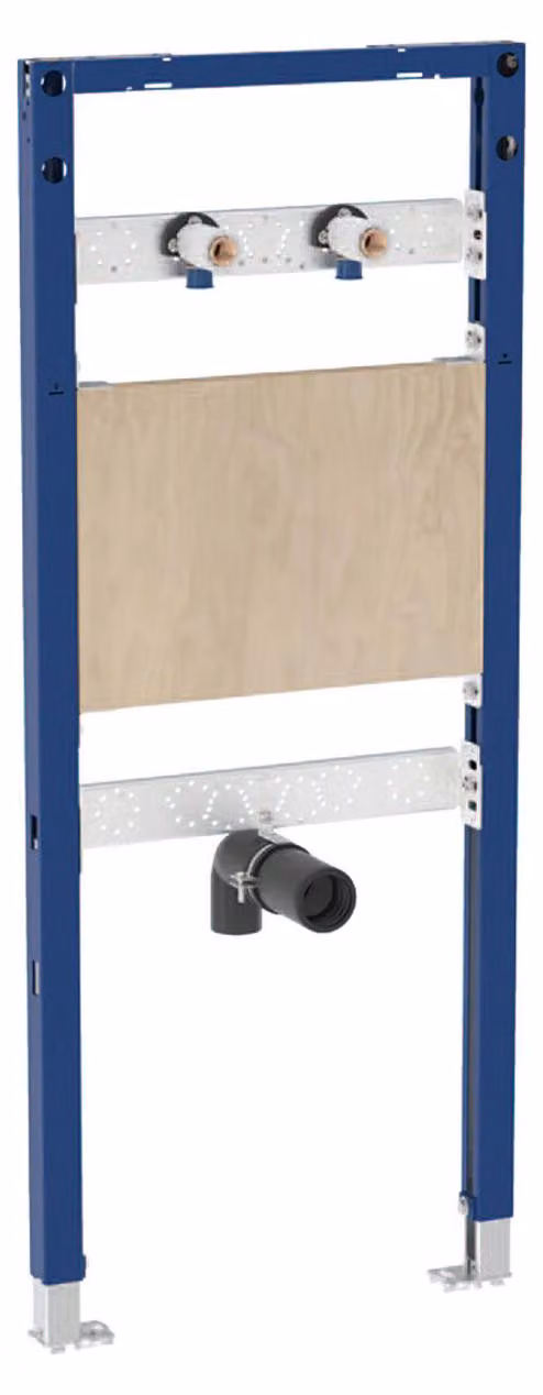 Elément Geberit Duofix, pour évier, 130cm, robinetterie murale apparente, 111.450.00.2, 111.450.00.2