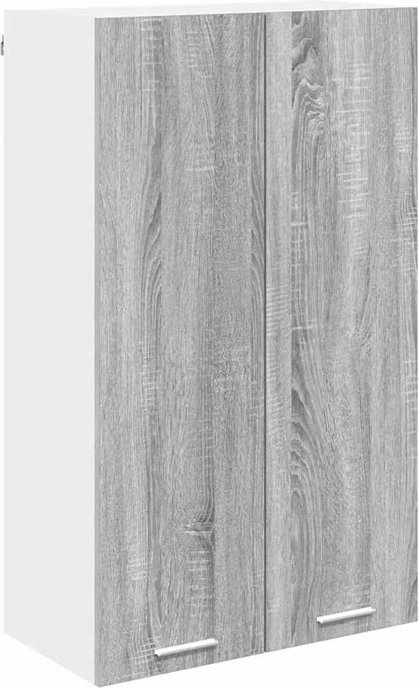 Armadio pensile con porta Grigio Sonoma 60 x 31 x 100 cm