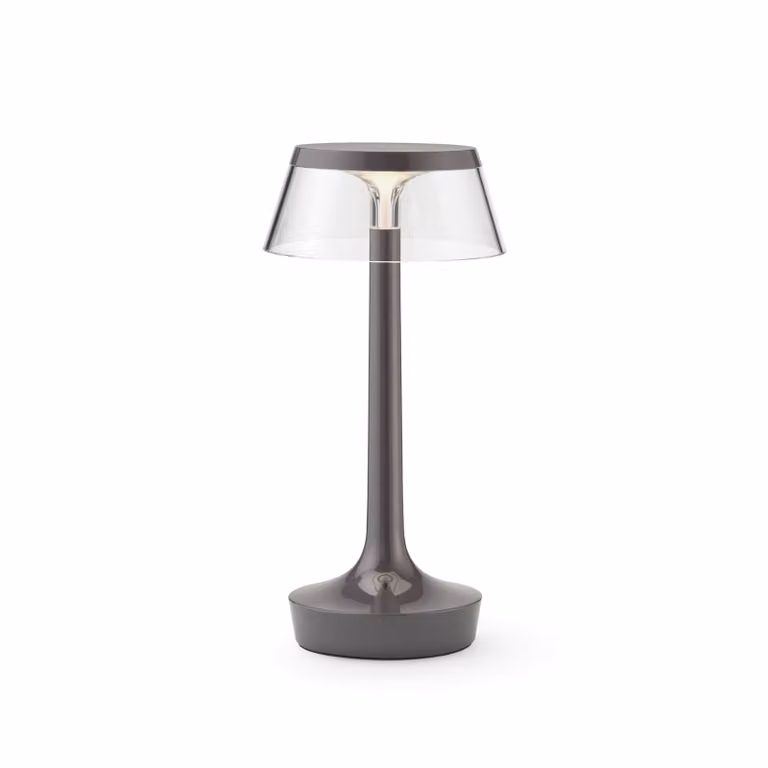 Flos - Bon Jour Unplugged - Lampade portatili - Stormy Grey