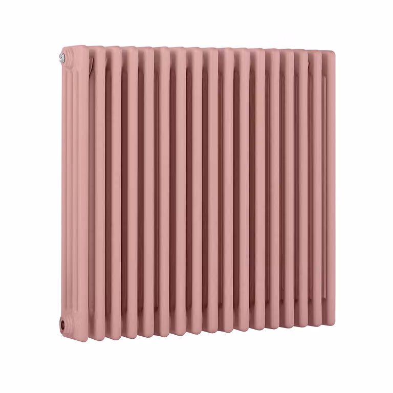 Radiatore Orizzontale a Colonne (4 Colonne) 750mm x 785mm - Rosa (Camellia Rosa) - Regent