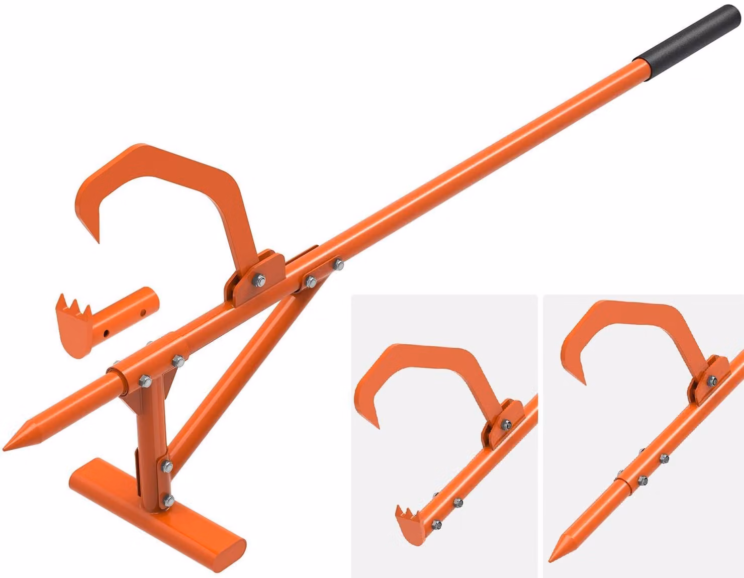 Sollevatore per legno 3-in-1 con rulli e impugnatura antiscivolo
