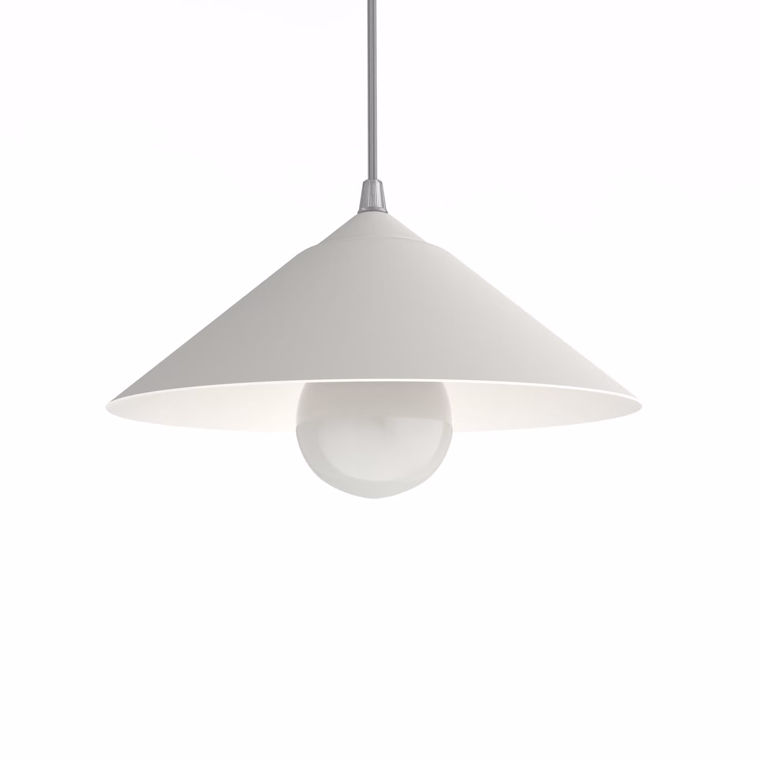 Lampada A Sospensione Chapeau Monocolore