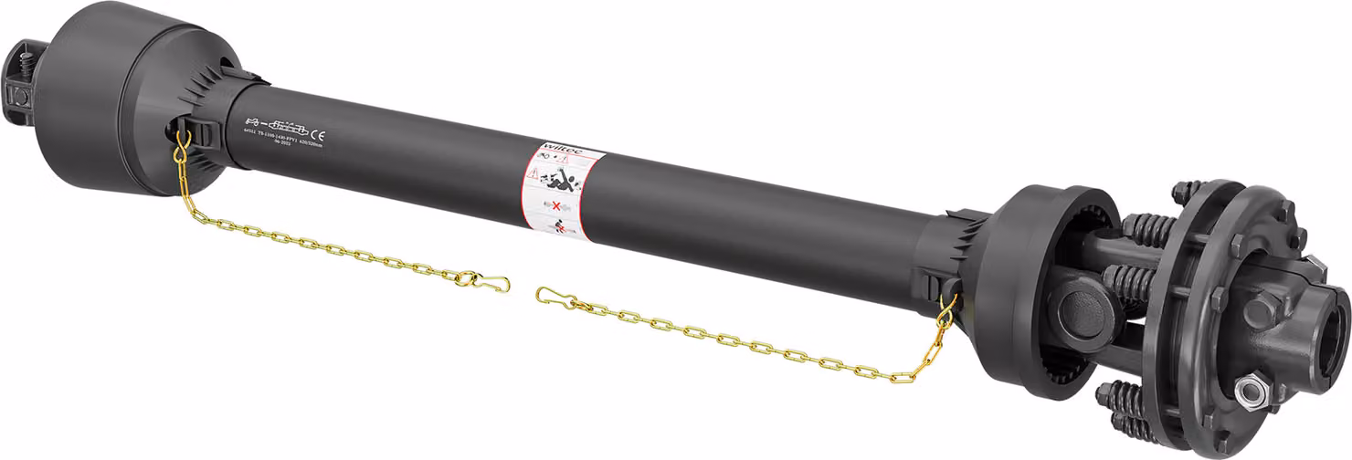 Albero cardanico T5 1100-1210mm 620Nm 540rpm, albero cardanico, 54kW (74hp), 2x 1 3/8" 6 denti