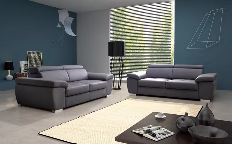 Moderne Sofagarnitur Polster Sofa Set Couch Designer Couchen 3+2 Sitzer Sets