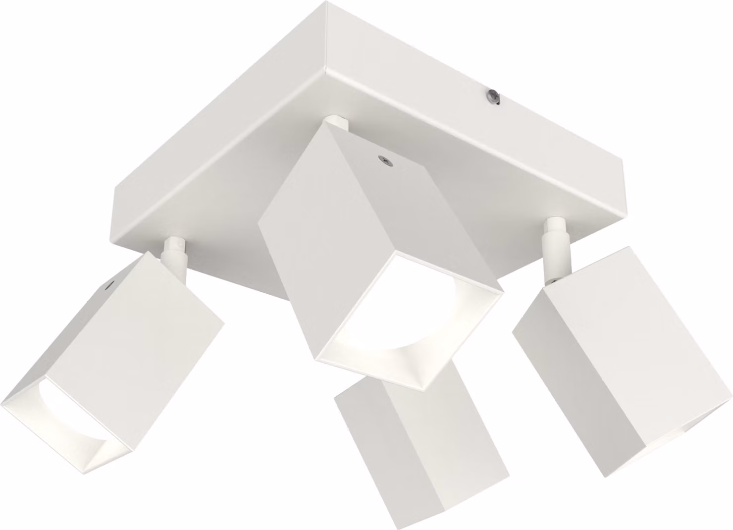 Lampada Da Soffitto Brick X4 Monocolore Opaca
