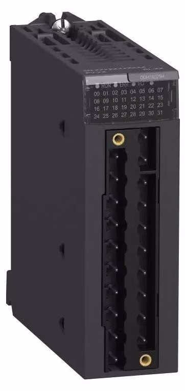 Modulo I/O Schneider Electric Modicon X80, 8 ingressi digitali, 24 V CC, 8 uscite relè digitali, 24-240 V CA 3 A logica positiva, versione robusta BMXDDM16025H