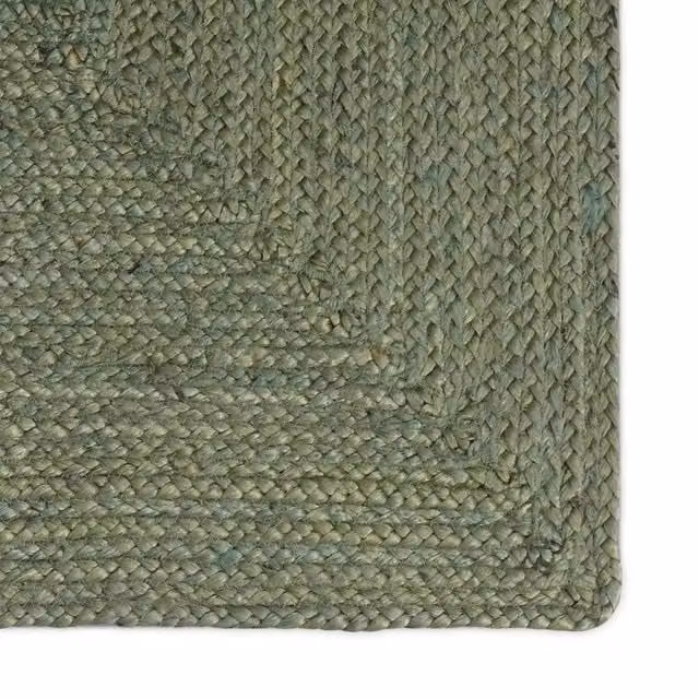 Tappeti per area | Tappeti a zone Quadrato Verde Oliva 300 x 300 cm Juta