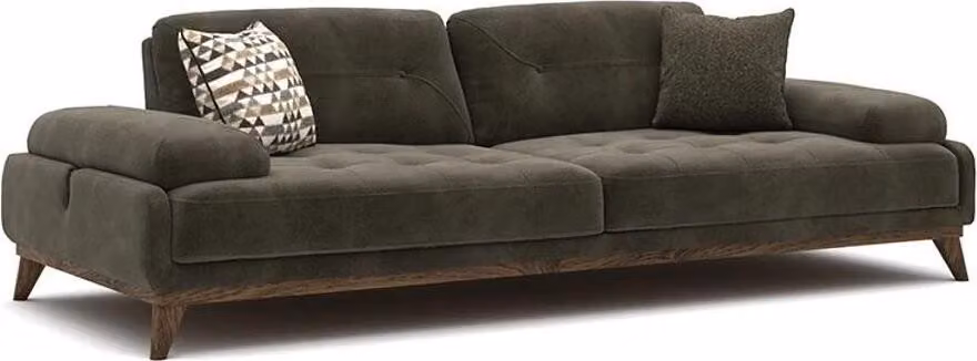 Luxus Polstermöbel Sofa Dreisitzer Couch Wohnzimmer Einrichtung Polster Stoff