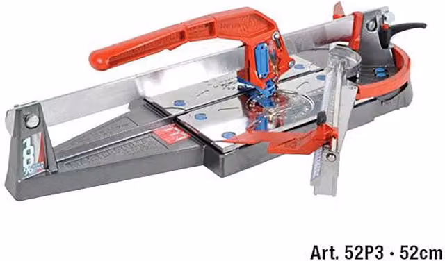 Tagliapiastrelle Masterpiuma 52 P3 Taglio 37 X 37 Montolit Evoluzione in Alluminio 52 cm
