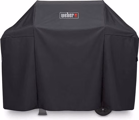 Copri barbecue per Spirit/Spirit II 300 & 200 - Impermeabile, UV e acqua resistente - Copertura rotonda nera