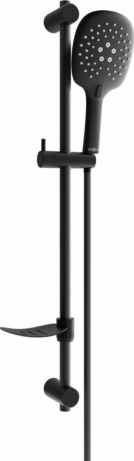 Mexen DF22 set doccia scorrevole, nero - 785224582-70