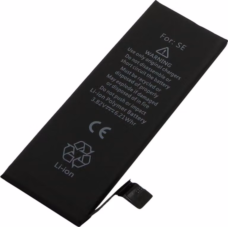 Avizar, batteria iPhone SE 3,82 V 1624 mAh ai polimeri di litio, nero