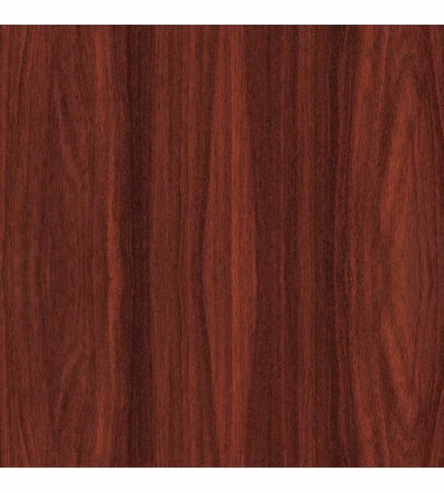 Pellicola Adesiva Murale - Legno Mogano - 2m x 45cm