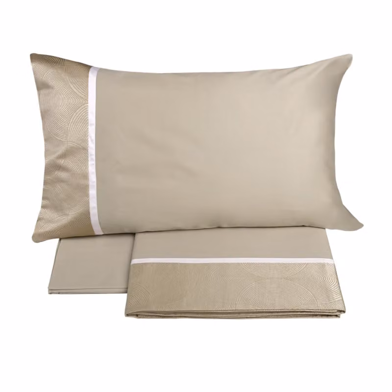VIA MANZONI Completo letto - Taglia: 2 piazze,Colore: VIA MANZONI - TORRONE