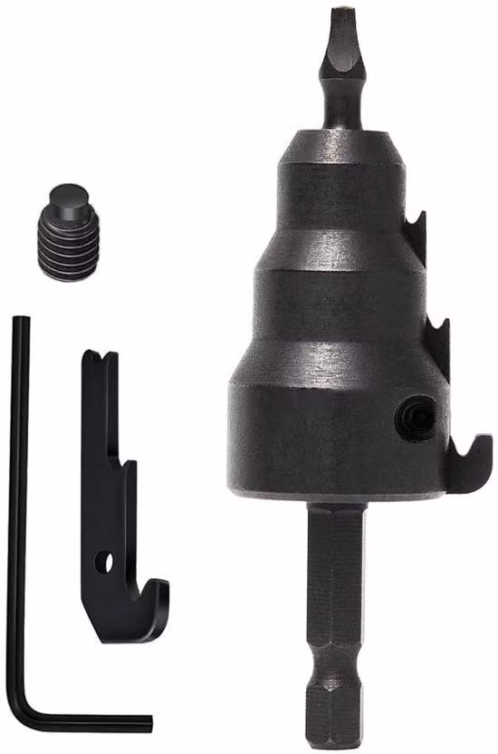 Kit per l'espansione di tubi in rame - Set a 6 lati per la rimozione e l'espansione di tubi - estrattore esterno per tubi - set per tubi da 1/2'', 3/4'' e 1 pollice