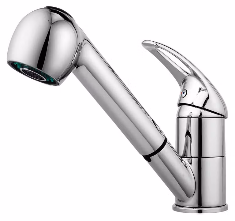 Solidchoice - Rubinetto da cucina con doccetta estraibile e doppia spruzzatrice