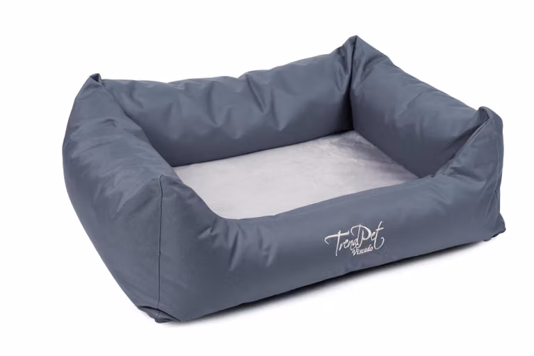 TrendPet Viscado letto ortopedico per cani grigio (100x80x25cm)