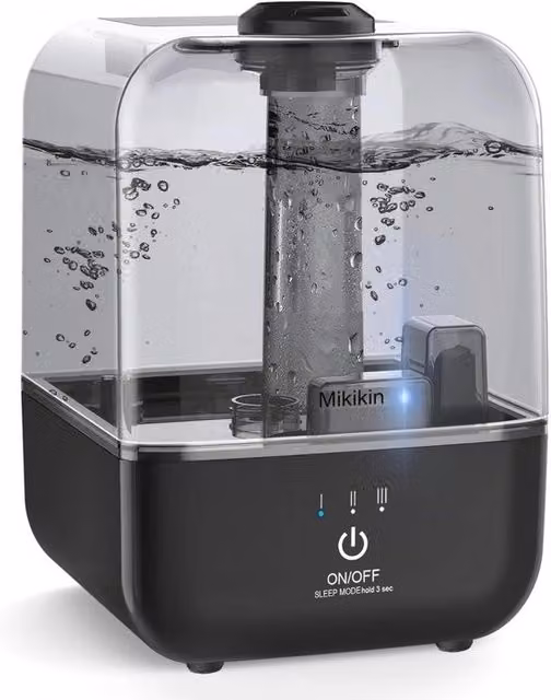 Umidificatore da 4,5 Litri - Stile, Sostenibile e Automatico