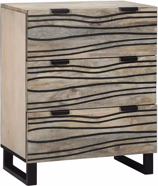 Credenza Buffet Armadio da Cucina vidaXL in Legno di Mango Bianco L: 60 cm, P: 33.5 cm, H: 75 cm
