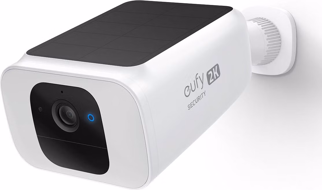 Eufy SoloCam S40 - Telecamera di sorveglianza di rete - per esterni - resistente alle intemperie - a colori (giorno e notte) - 2304 x 1296 - 2K - audio - wireless - Wi-Fi - H.264, H.265