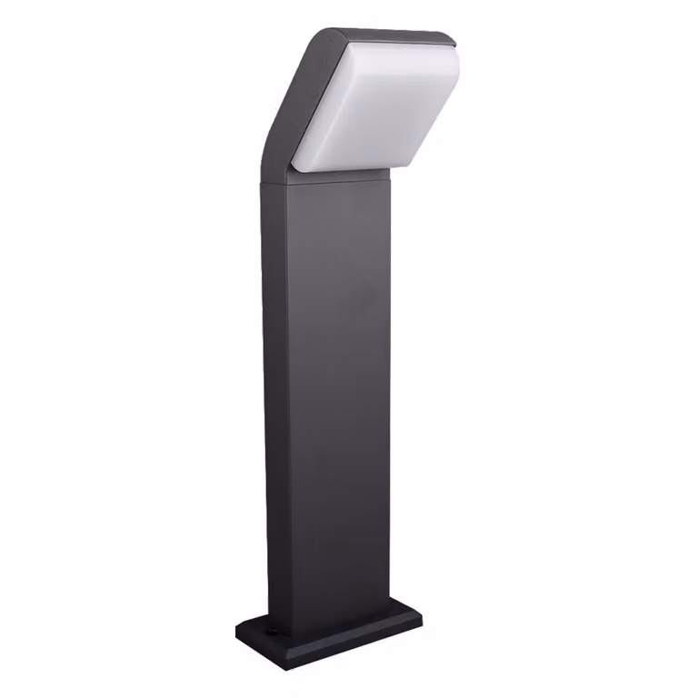 Paletto luminoso a LED MEDO LED/ 9W, IP54, 4000K, grigio scuro L: 135, L: 100, H: 500