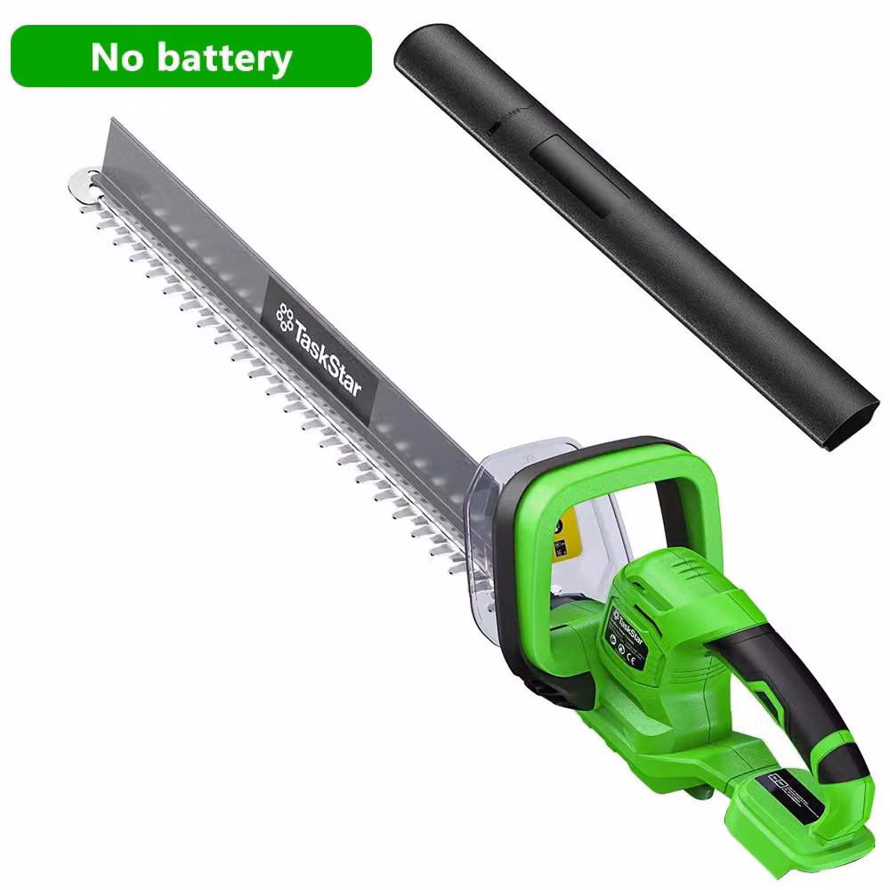 Potatore elettrico per siepi - Potatore a batteria - Senza batteria - 20 V - 600 W - Lame bilaterali - Lunghezza delle lame: 56 cm - 1500 giri/min