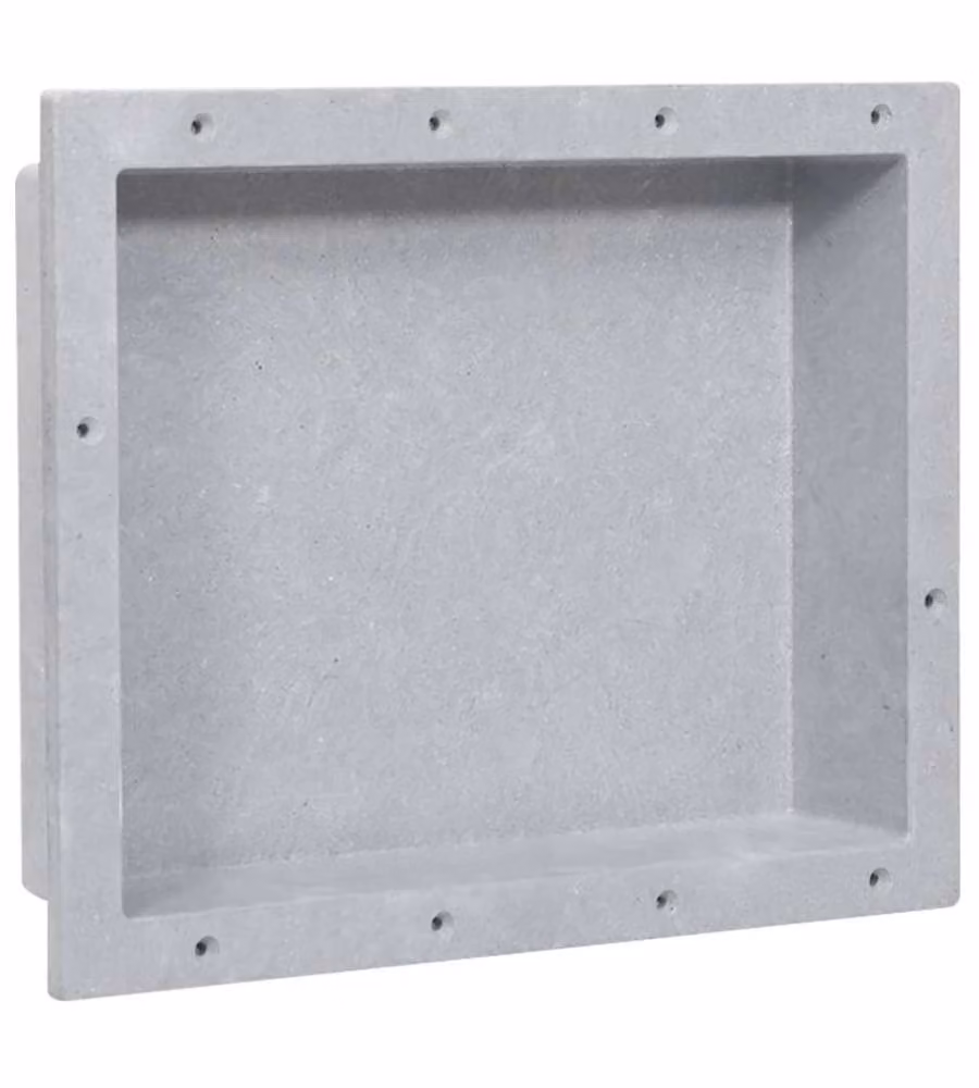 Nicchia da Doccia in Grigio Opaco 41x51x10 cm