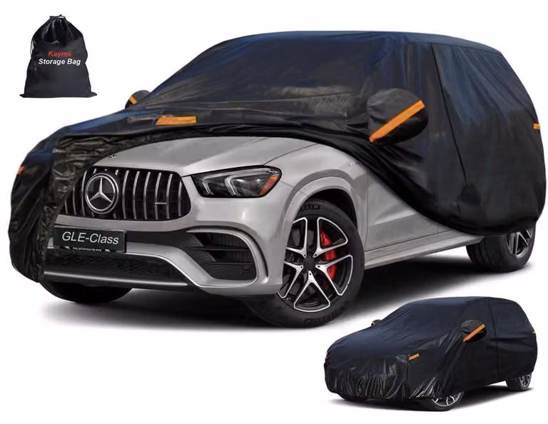 Copertura per auto Autoplane, impermeabile e traspirante, per Mercedes Benz GLE/GLE Coupé (2015-2025), colore nero