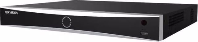 NVR Hikvision K Series AcuSense 4K con 16 canali PoE, colore nero, modello DS-7616NXI-K2/16P