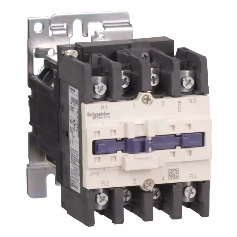 Contattore Schneider Electric LP1D 4p, bobina 220 V DC LP1D80008MD