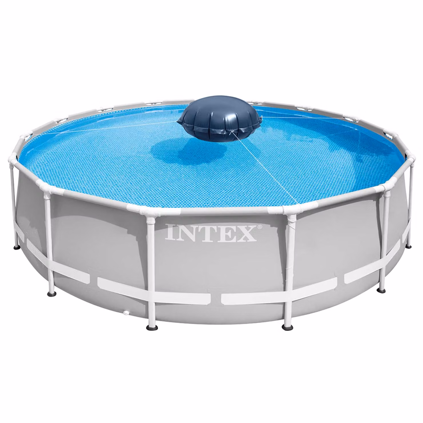 Cuscino per piscina da giardino fuori terra Intex Blu Scuro in PVC