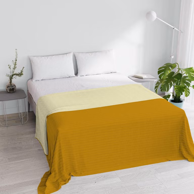 Coperta estiva in microfibra per letto matrimoniale