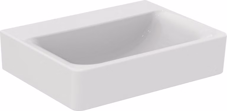 Ideal Standard Connect lavabo, sans trou pour robinet, sans trop-plein, 600x460x175mm, E8102MA, E8102MA