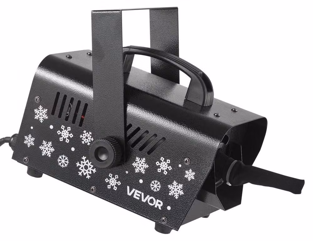 Macchina per la neve artificiale - Potenza: 1500 W - Serbatoio: 5 litri