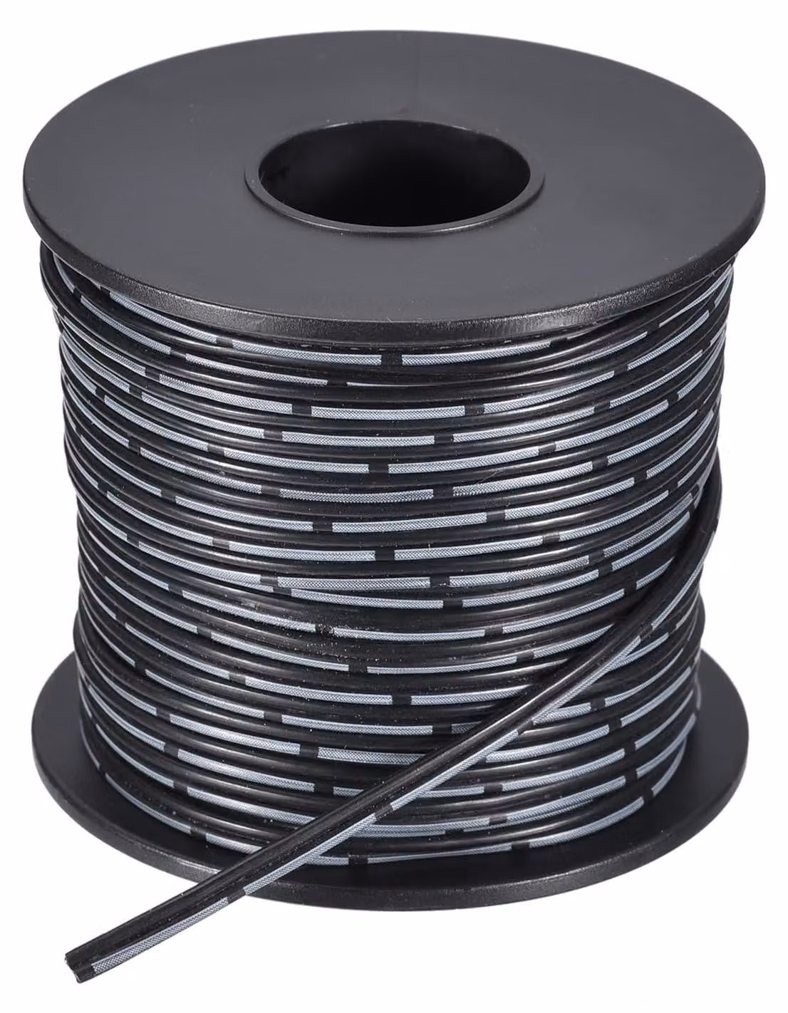 Cavo piatto in silicone, 2 poli, 30 metri, 28 AWG, nero, 600V, 200°C