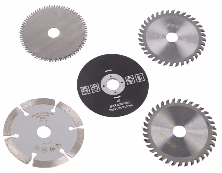 Solidchoice - Set di 5 mini lame circolari da 85 mm