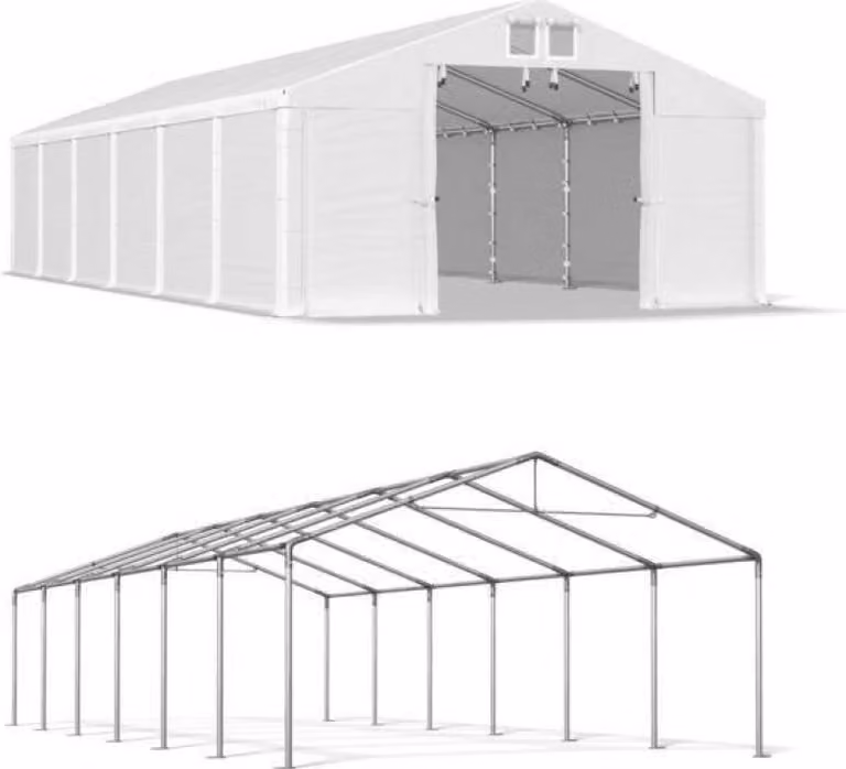 Estate Magazine Tenda 6x12 Bianco SUMMER MSD