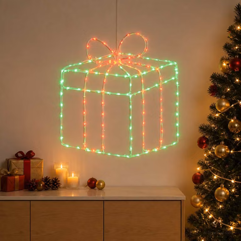 vidaXL Luci natalizie a sagoma per finestra LOVIISA 200 LED