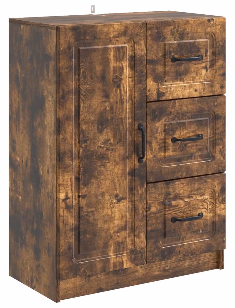 Credenza Rovere Fumo 66 x 34,5 x 87 cm Legno ingegnerizzato