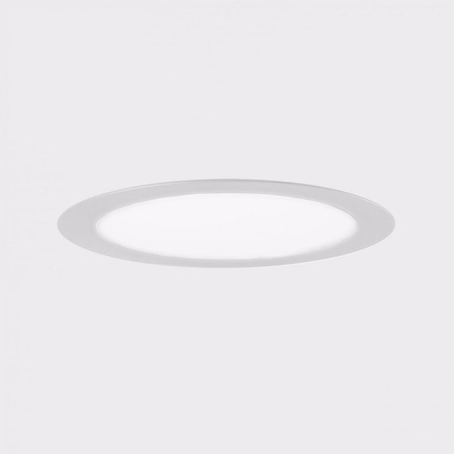 KOHL LIGHTING KOHL-Lighting DISC apparecchio da incasso con cornice 500 mm bianco 48 W CRI 80 4000K PHASE CUT