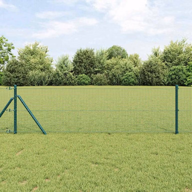 Maison Exclusive - Palo della recinzione Verde 100 x 0,5 m (rete 19 x 19 mm)