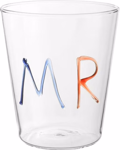 Bicchiere da acqua Mr Kasanova in vetro borosilicato trasparente, 380 ml