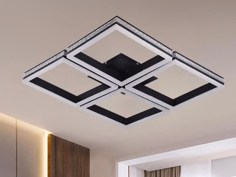 Lampada a soffitto a LED con telecomando, 215W - J3353/B