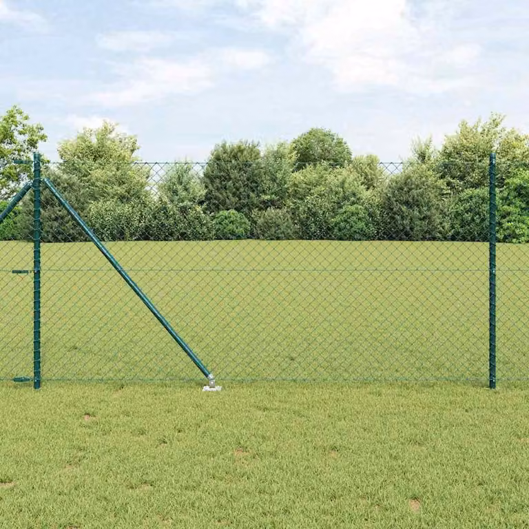Maison Exclusive - Palo della recinzione Verde 10 x 1 m (rete 40 x 40 mm)