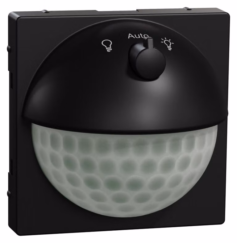 Merten MEG5711-0403 Modulo sensore da incasso Argus 180 con interruttore M-Pur nero/opaco
