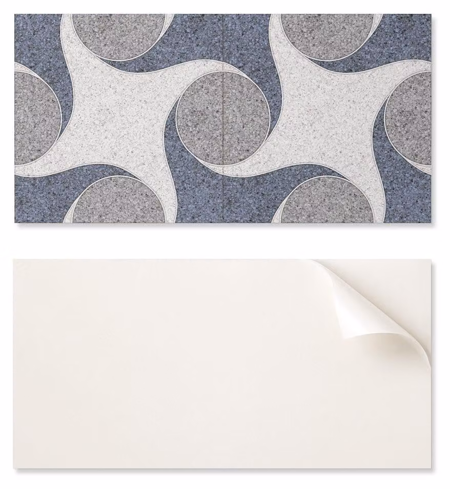 Pannello in vinile autoadesivo, ideale per arredamenti moderni, dimensioni 100 x 50 cm, motivo astratto a mosaico