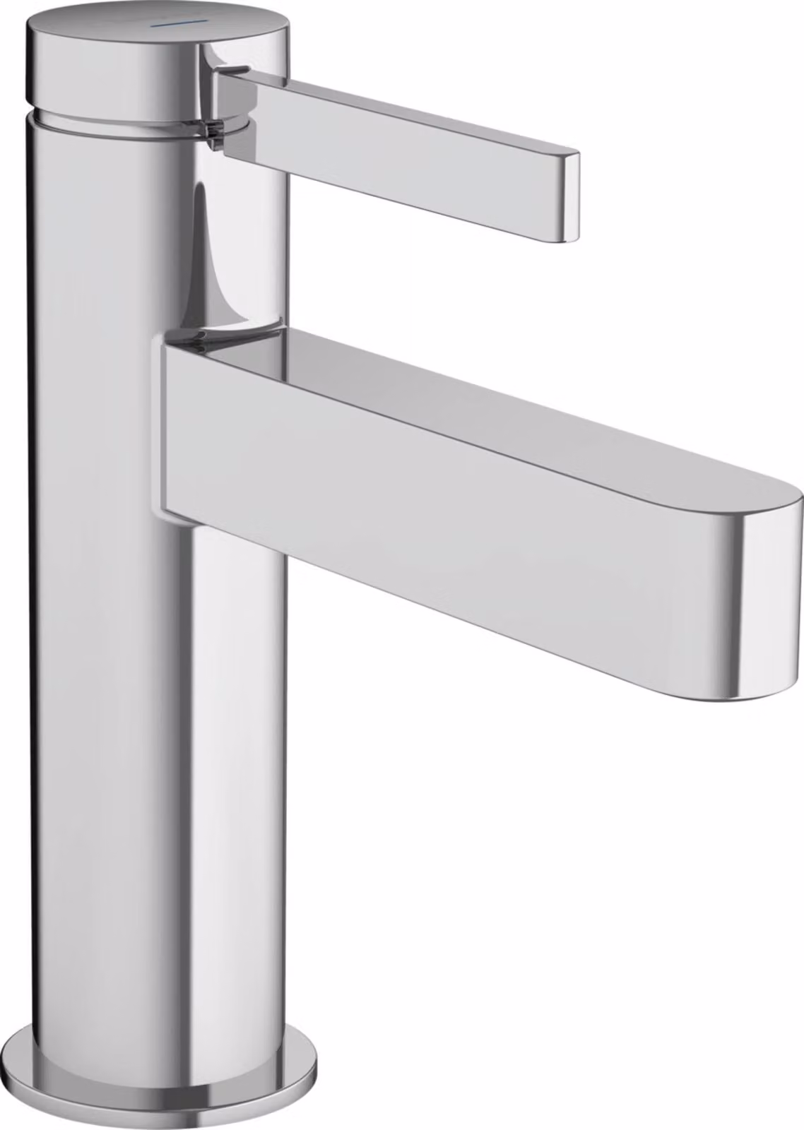 hansgrohe Finoris Robinets d'eau froide 100 sans garniture de vidage, portée 126mm, 76013000, 76013000