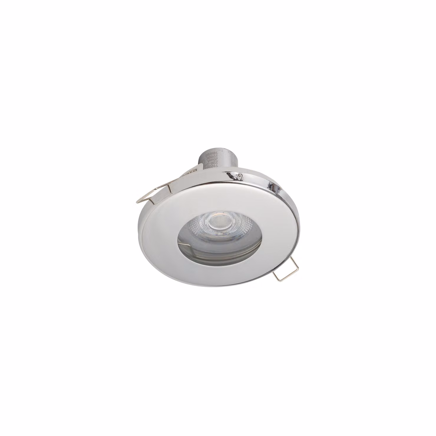 Lampada da soffitto a incasso con faretto alogeno a LED Nowodvorski JULIET 7664 in acciaio e cromo
