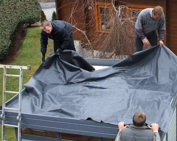 Set di fogli in EPDM n. 153 - 762 x 900 cm